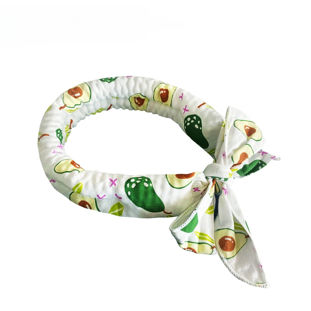 Pet Cooling Scarf Ice Bandana for Dogs & Cats – 2 Pack