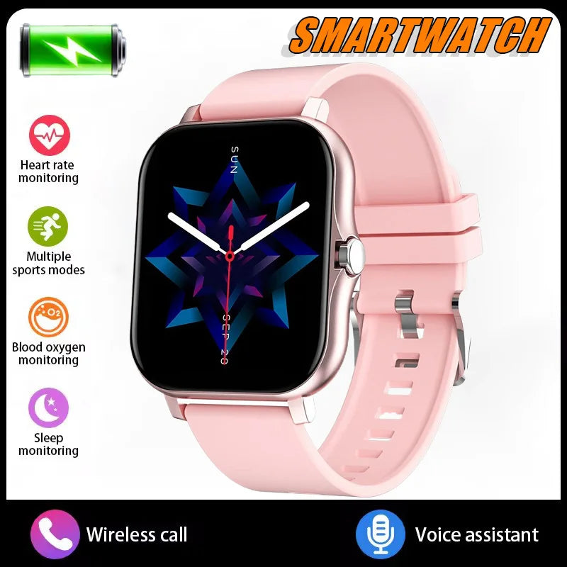 2026 Outdoor Sports Smart Watch Women Men Heart Rate Sleep Monitor