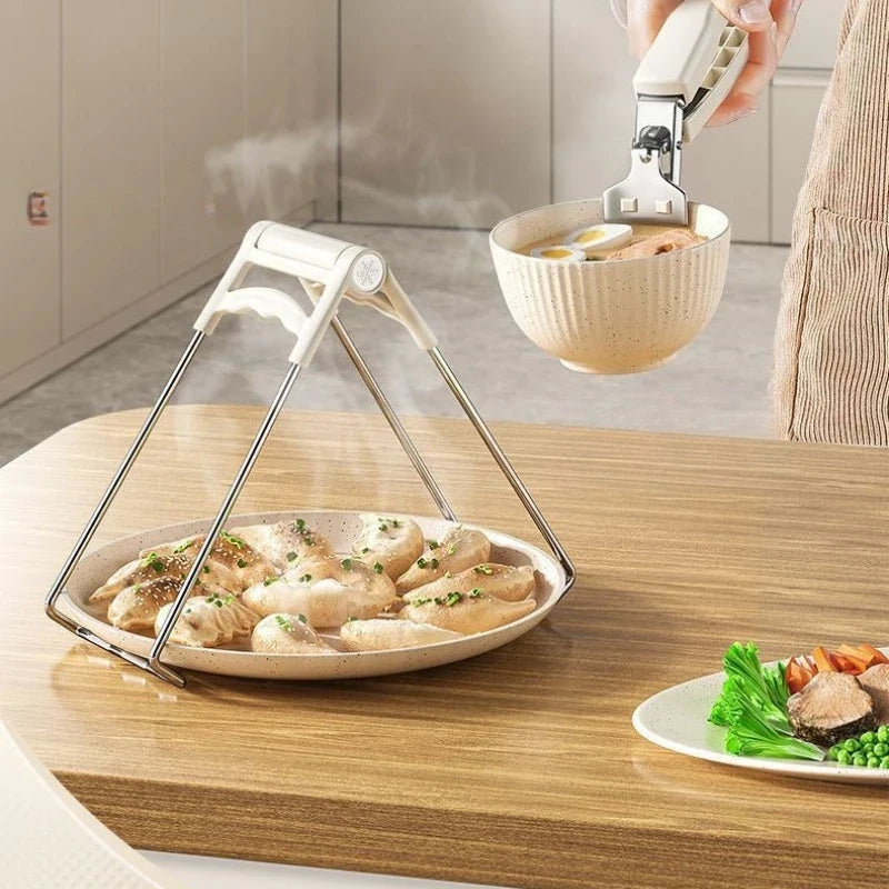Anti-Scald Kitchen Bowl Clip | Heat-Resistant Dish Lifter