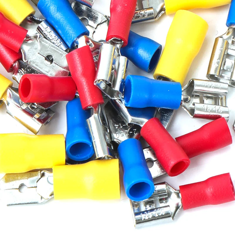 FDD MDD Female Male Insulated Electrical Crimp Terminal 1 5-2 5mm2