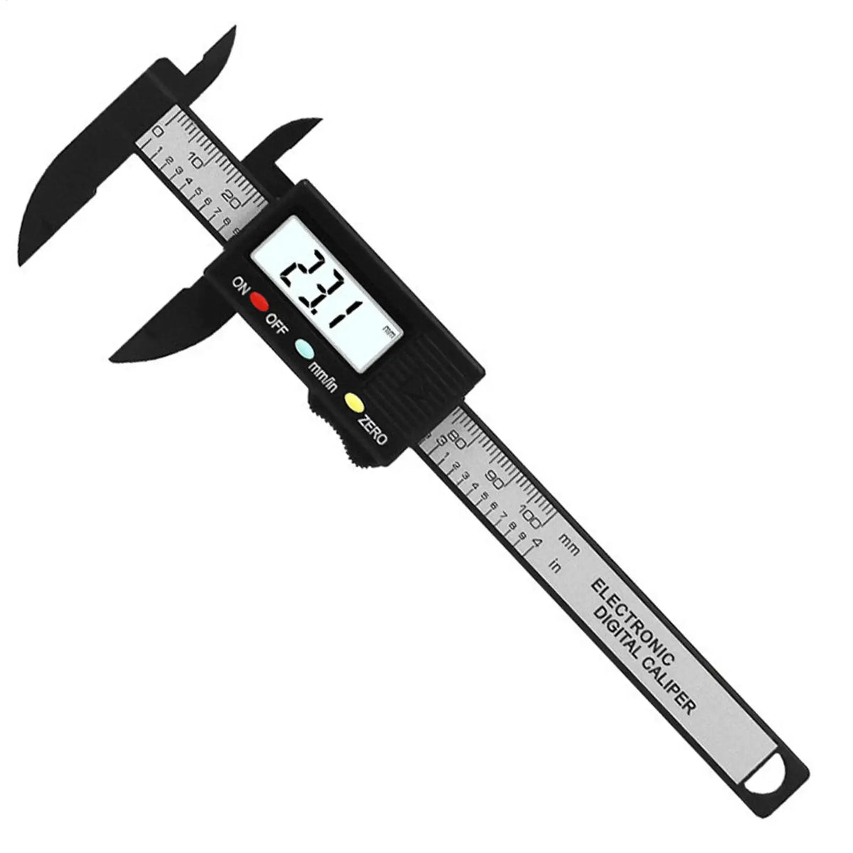 0–100mm Tiny Digital Vernier Caliper | Portable Measuring Tool