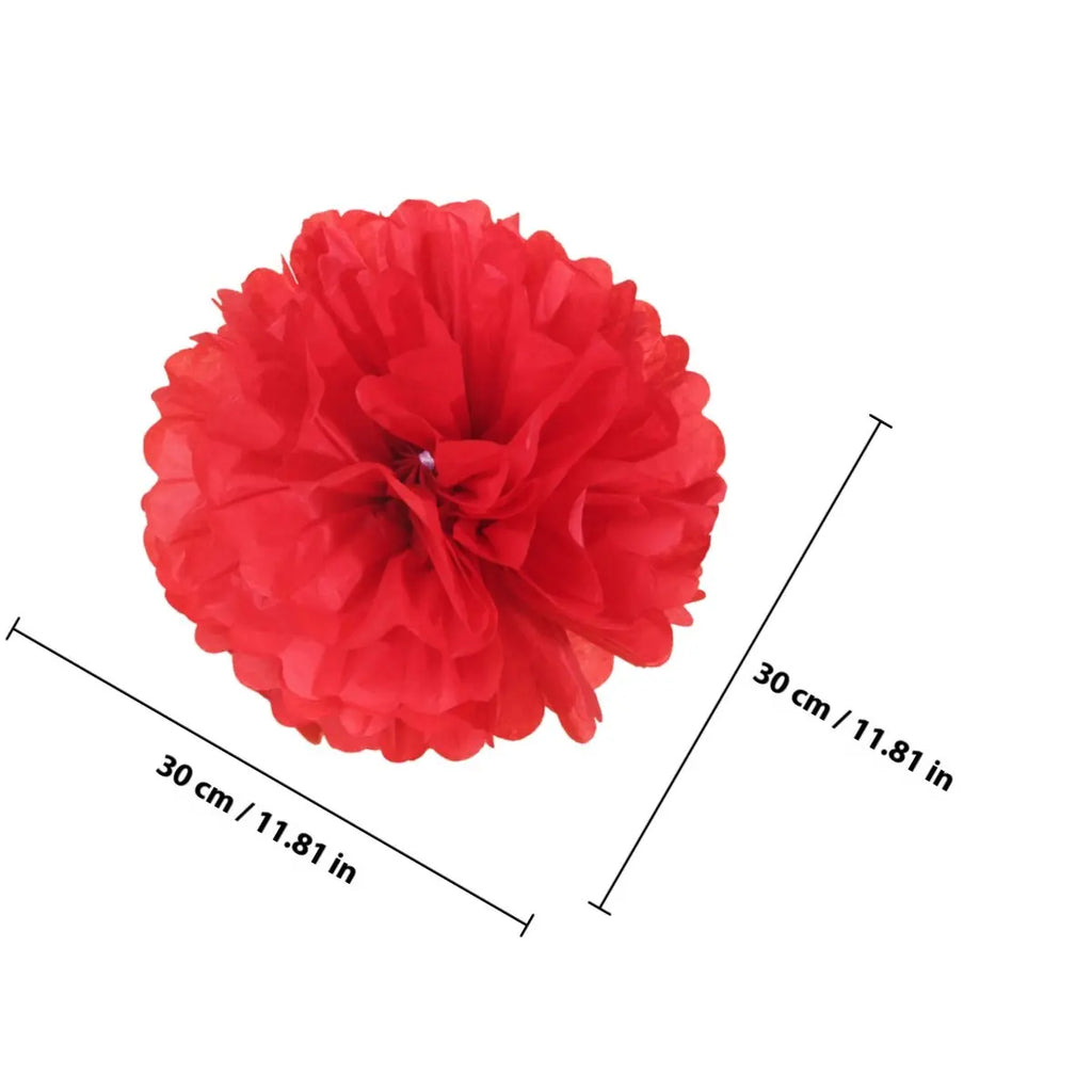 Exquisite Paper Flower Balls Wedding Decoration Home Church Stairs
