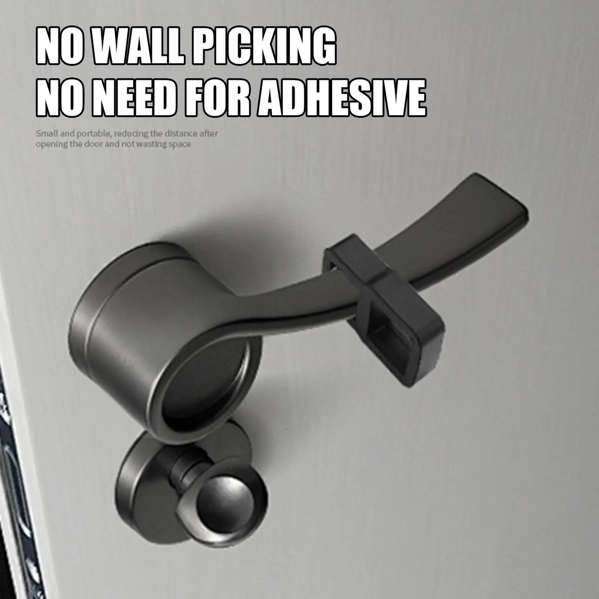 Door Knob Stopper Soft Silicone Handle Protective Detachable