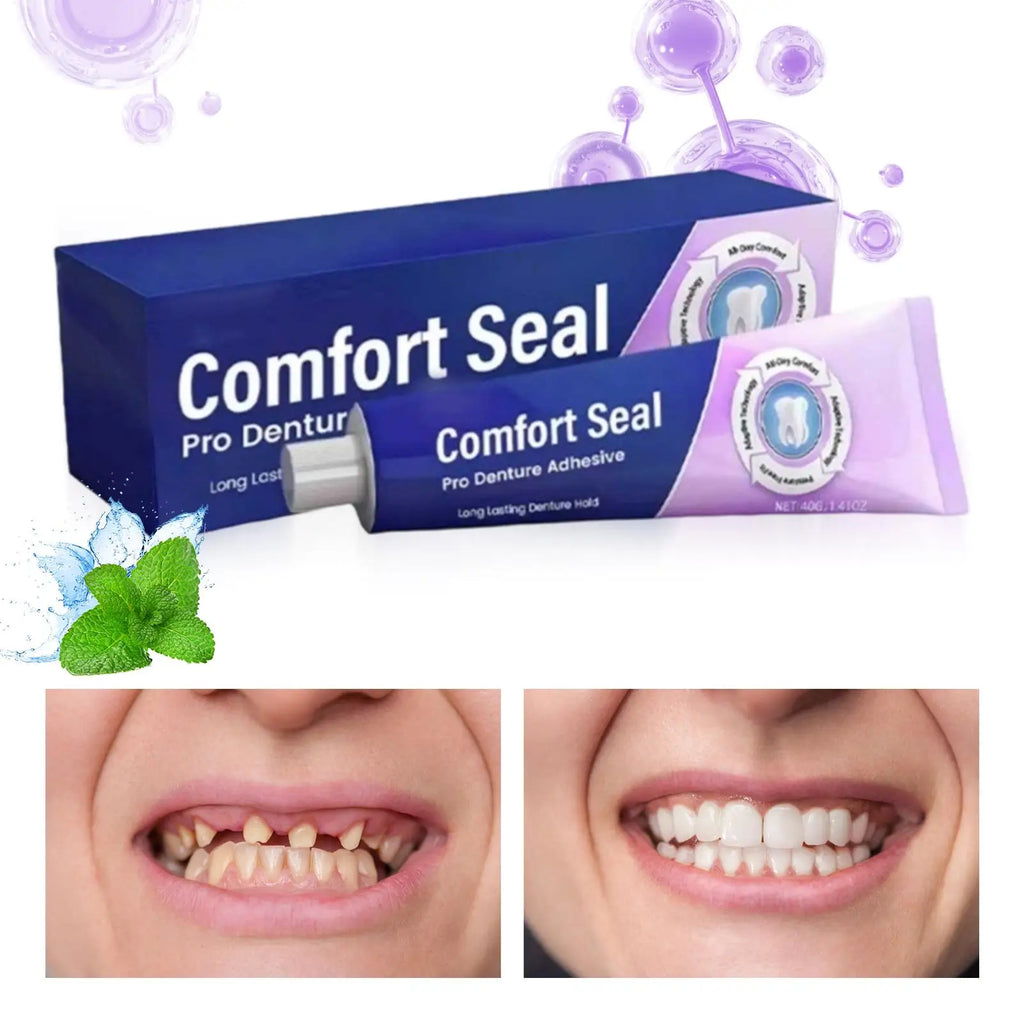 40g Denture Adhesive Cream – Strong Hold All-Day Secure Fit