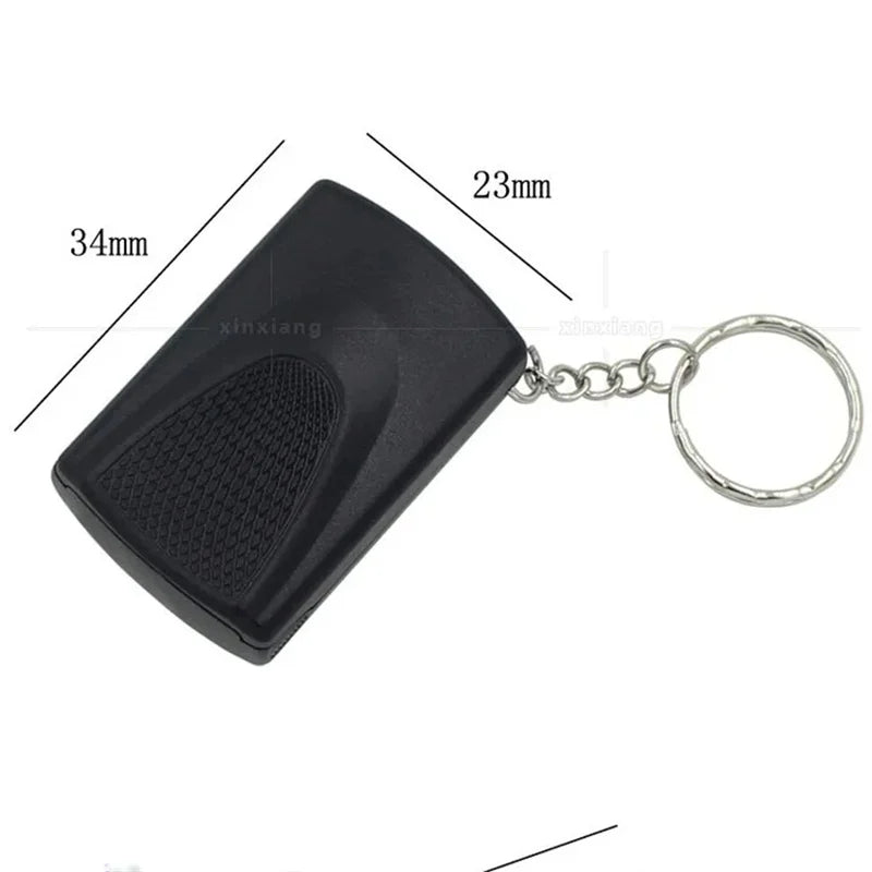 45X LED Foldable Magnifying Glass with Keychain Loupe