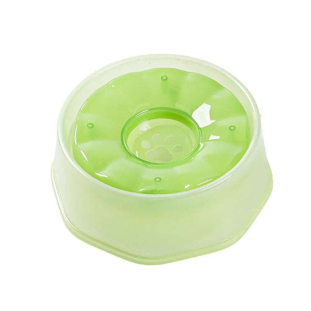 Floating Dog Water Bowl | No-Slip Slow Feeder for Cats & Dogs
