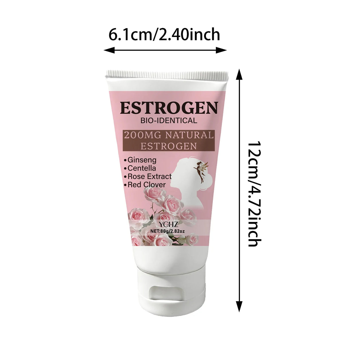 Women's Botanical Glow Cream – Ginseng, Rose & Centella 80g