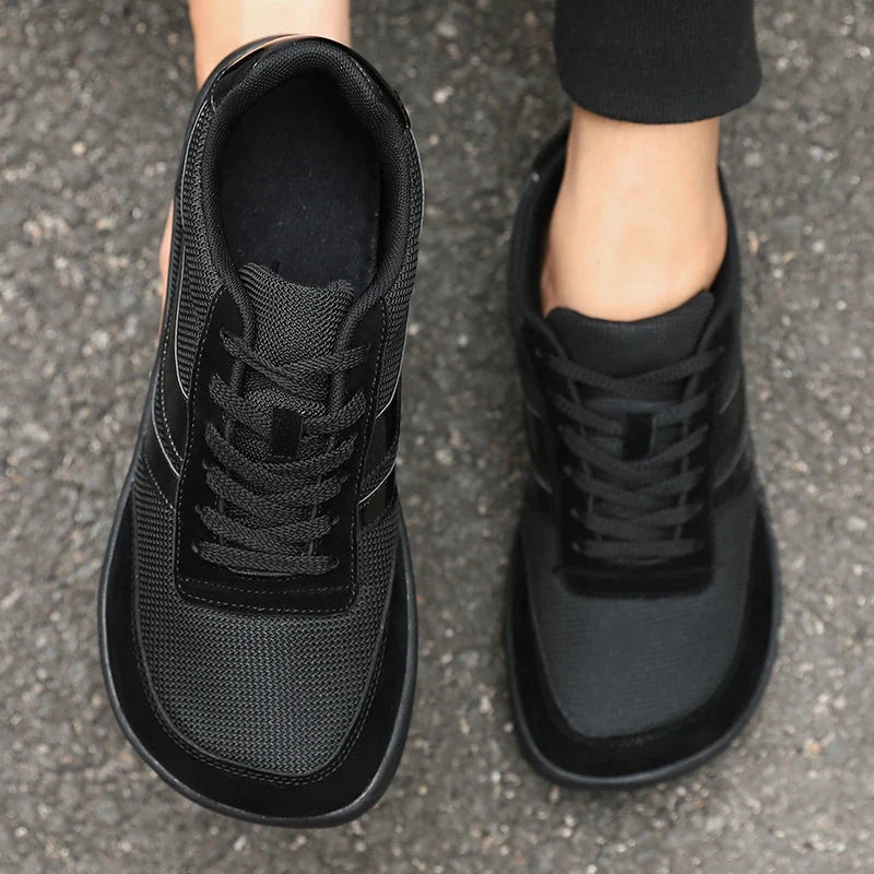 Men's Breathable Lace-Up Casual Sneakers – Lightweight Summer