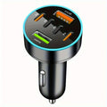6-Port PD QC 3.0 USB-C Car Charger Fast Charging Adapter