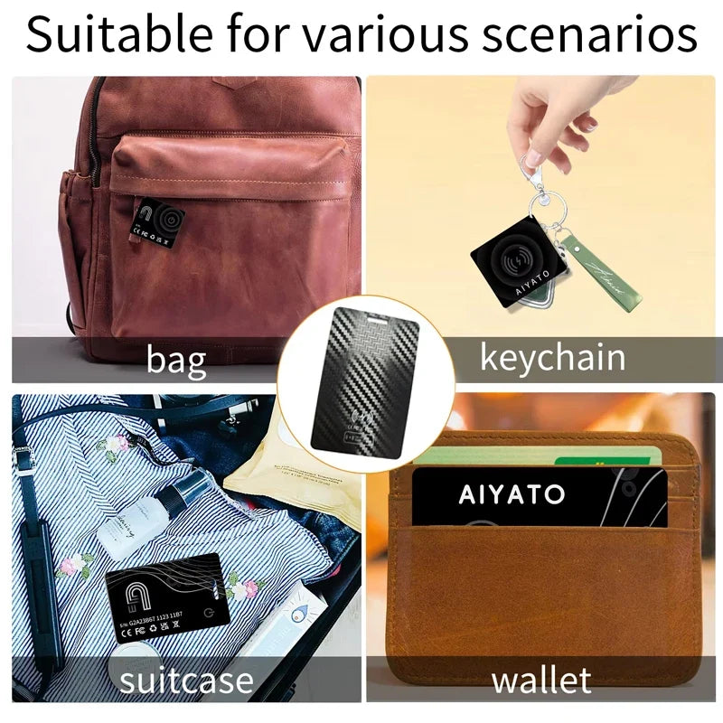 Wallet Tracker Card Wireless Charging Tracking Location Gps Locator
