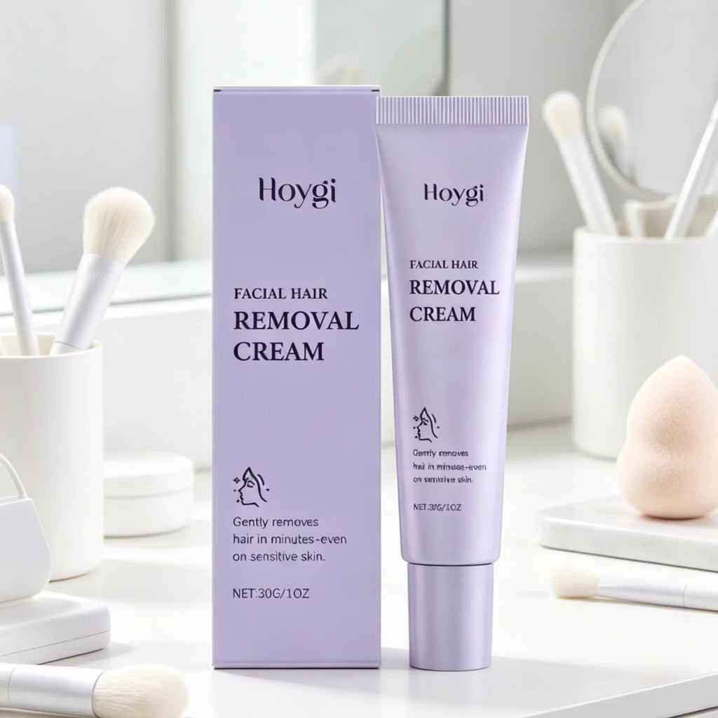 Hoygi Facial Hair Removal Cream – Gentle Depilatory 30g