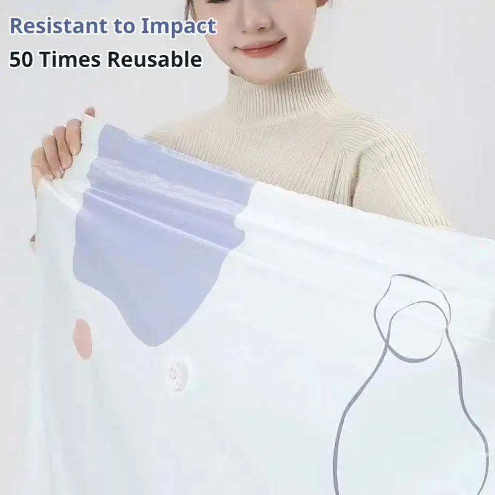 No-Pump Vacuum Storage Bags – Clothes, Comforters & Blankets