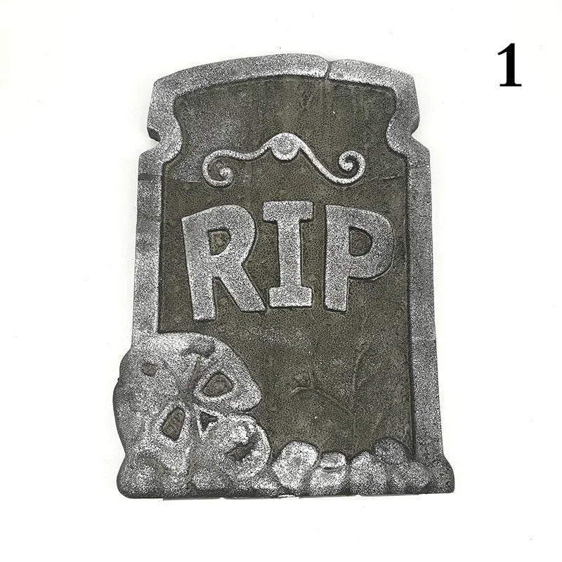 Foam Halloween Tombstone Decoration – RIP Yard & Party Prop