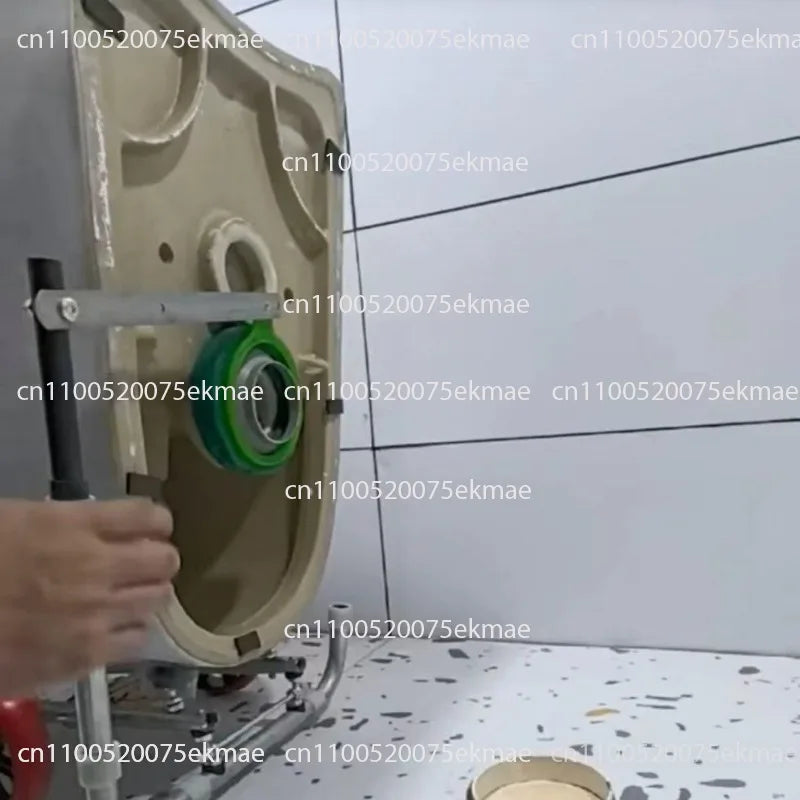 Folding Toilet Installation Trolley | Portable Positioning Tool