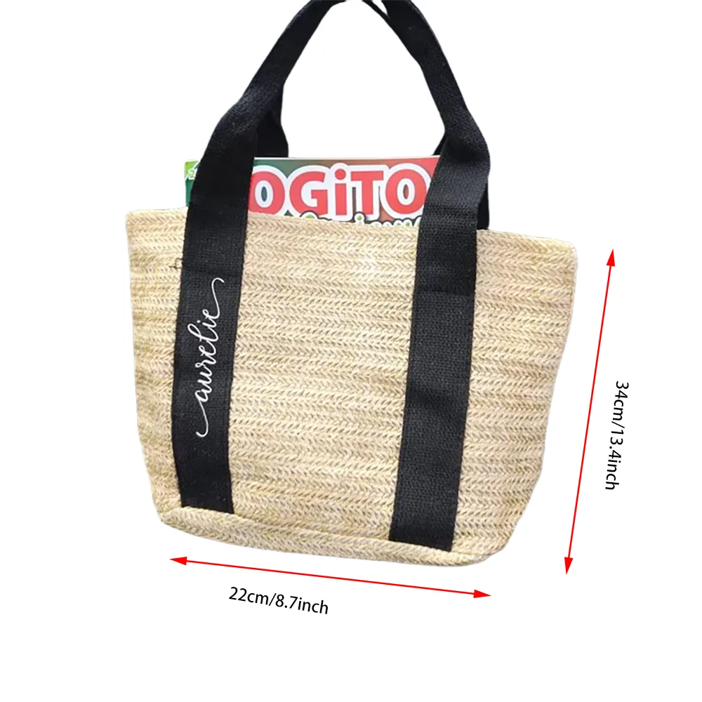 Custom Burlap Tote Bag | Bridesmaid & Bachelorette Beach Gift