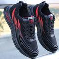 Men's Breathable Anti-Slip Casual Sneakers | Lace-Up Trainers