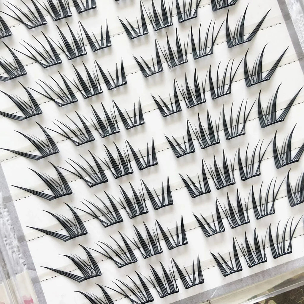 Korean Fluffy Cluster Lashes – Natural DIY Eyelash Extensions