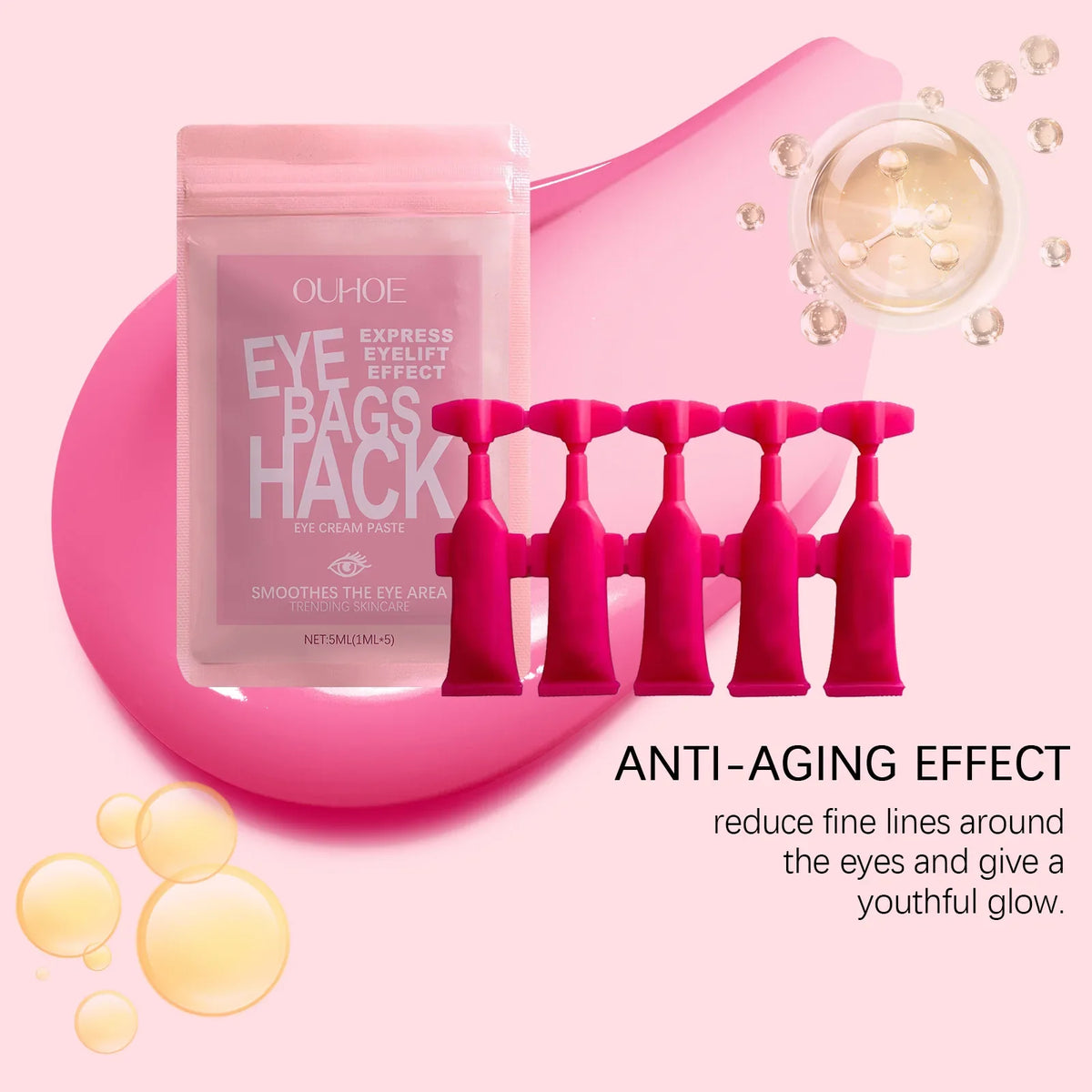 Ouhoe Anti-Wrinkle Eye Cream | Firming & Hydrating 5ml