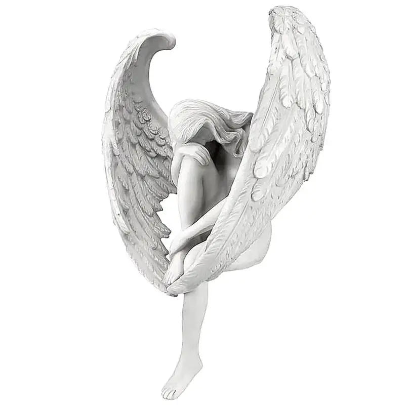 Angel Statue Sculpture – Religious Home & Garden Decor Jewelry Holder