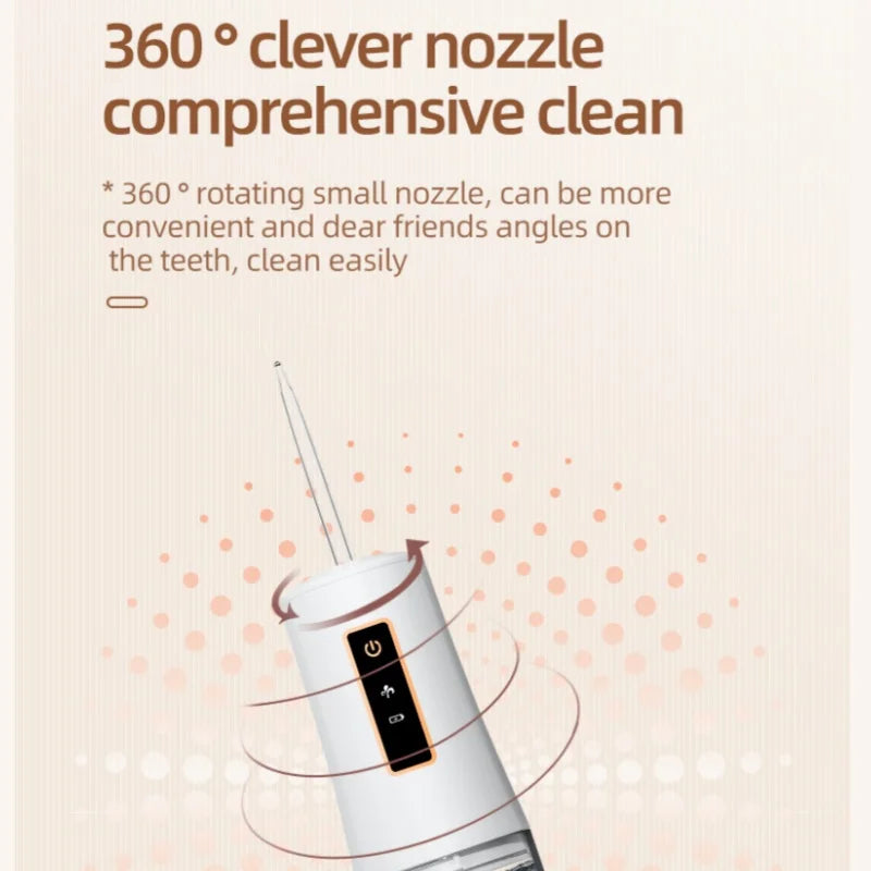 Portable Water Flosser Electric Take Care Every Tooth Yours Suitable