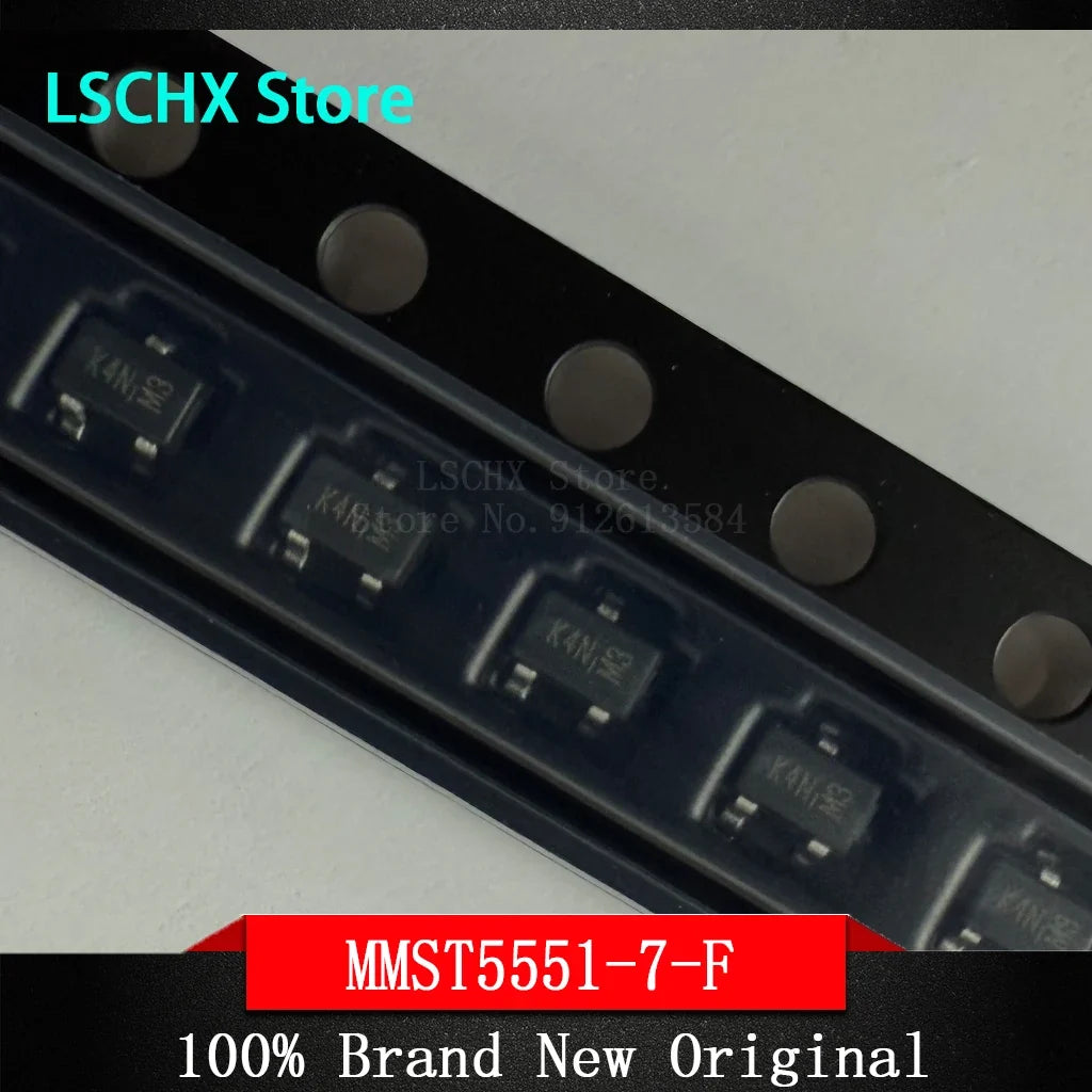 20pcs SMD BJT Transistors – MMST4403 MMST5401 MMST2907A SOT-23