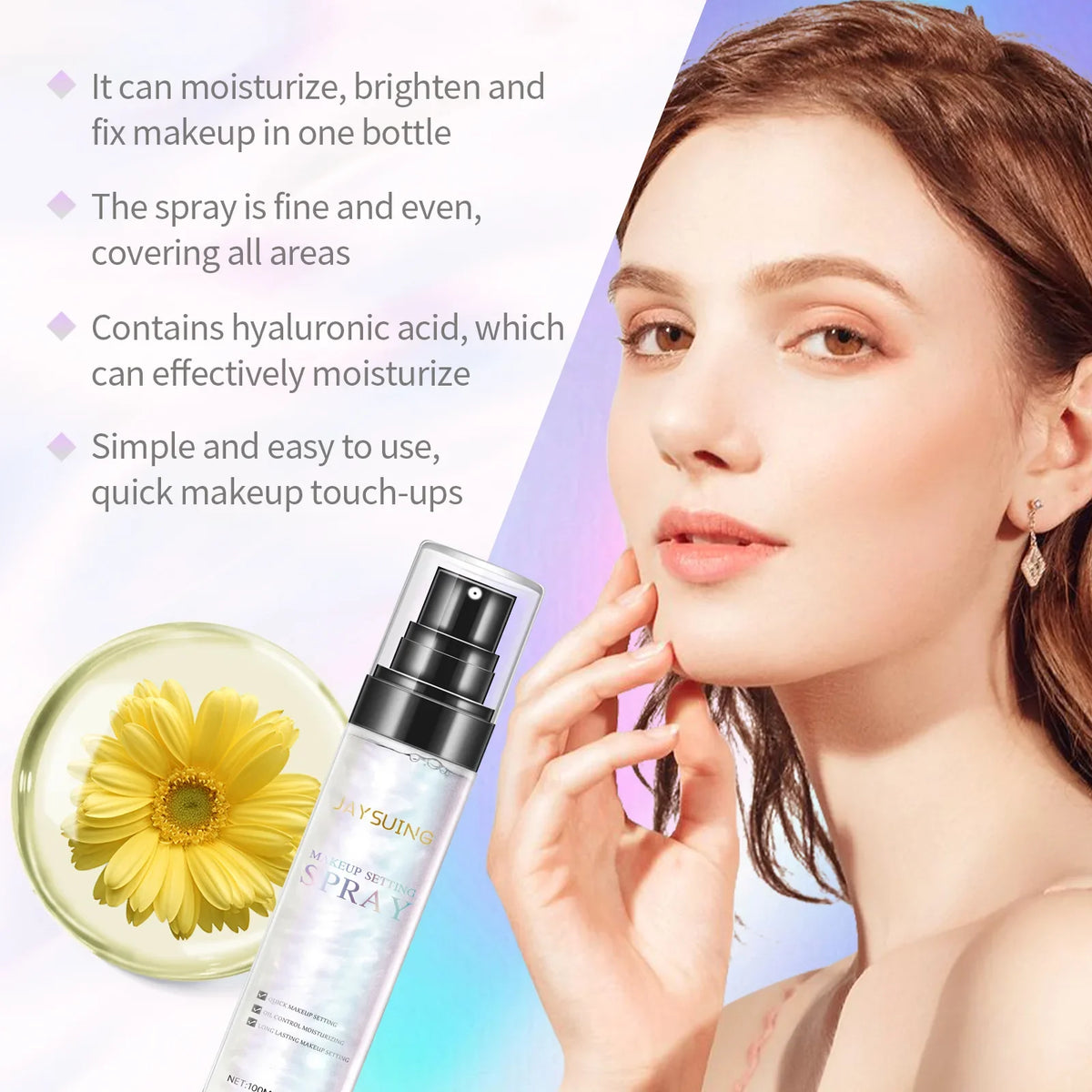 Jaysuing Makeup Setting Spray – Oil Control & All-Day Hold