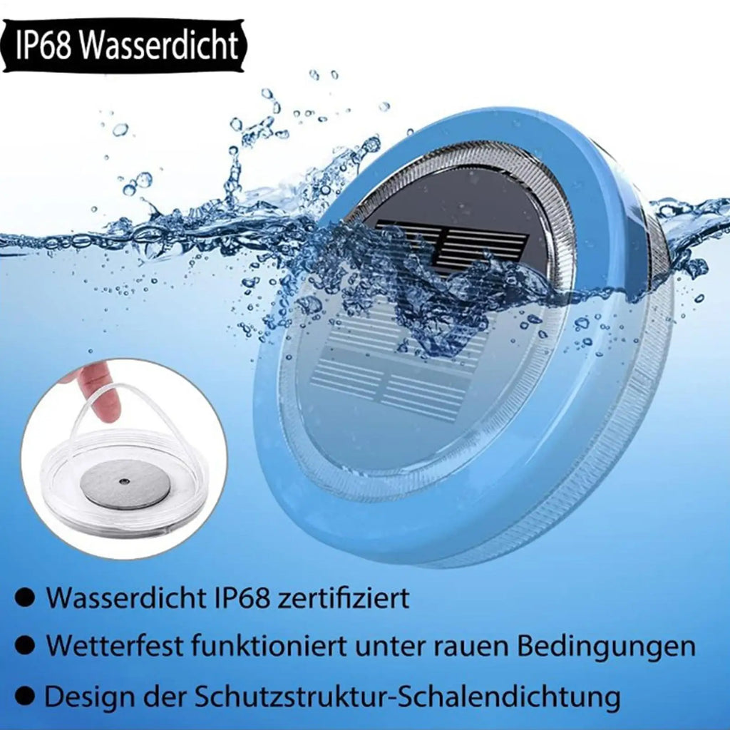 Solar Floating Pool Light – IP68 Waterproof LED Glow Ball