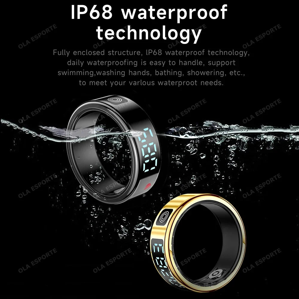 Smart Ring – Heart Rate, SpO2 & Activity Tracker | 5ATM