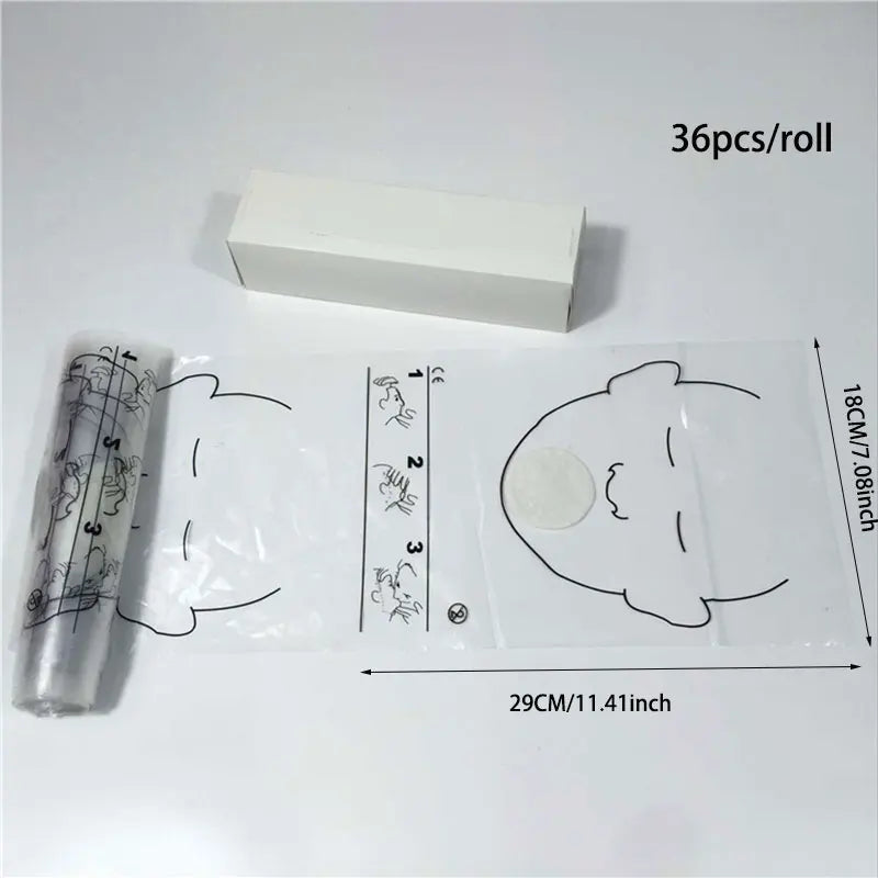 CPR Disposable Face Shield Roll 36 Pcs – Training & First Aid