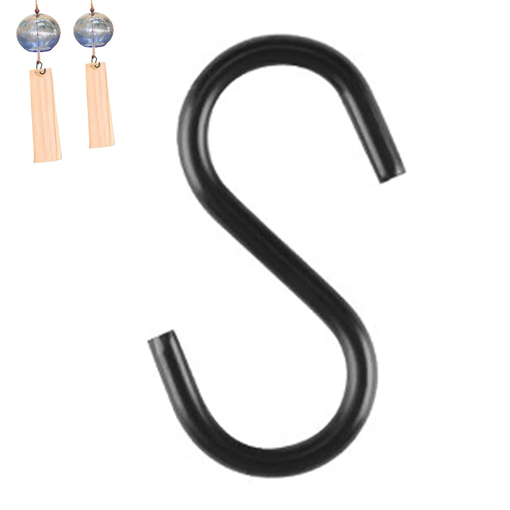 Mini Cast Iron S Hooks – Jewelry & Utility Hangers | 1.4cm