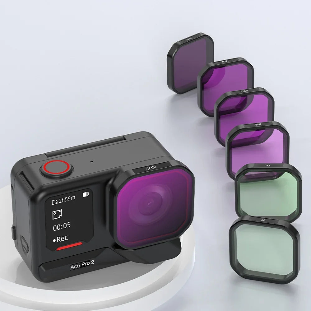 Insta360 Ace Pro 2 Filter Kit – UV, CPL & ND Filters