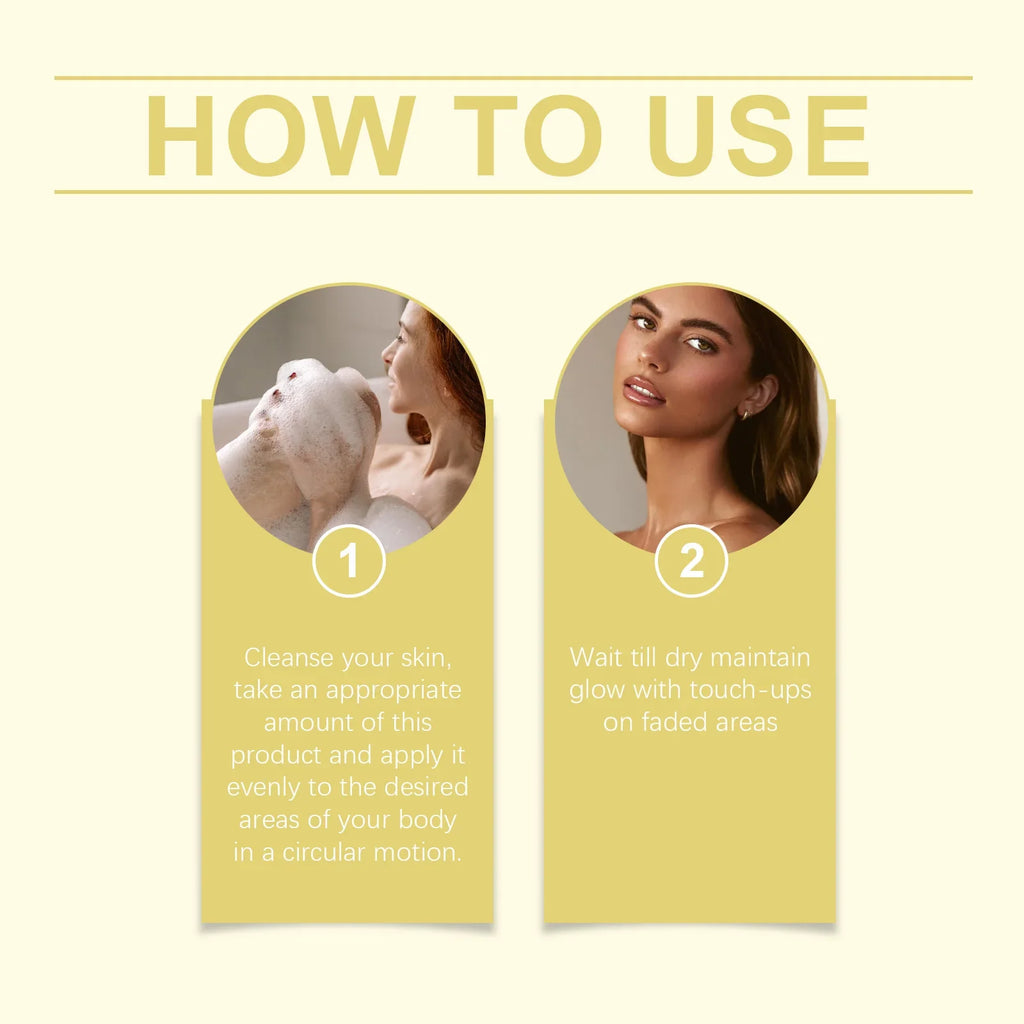 OceAura Self Tanning Drops – Sunless Tanner Serum 60ml