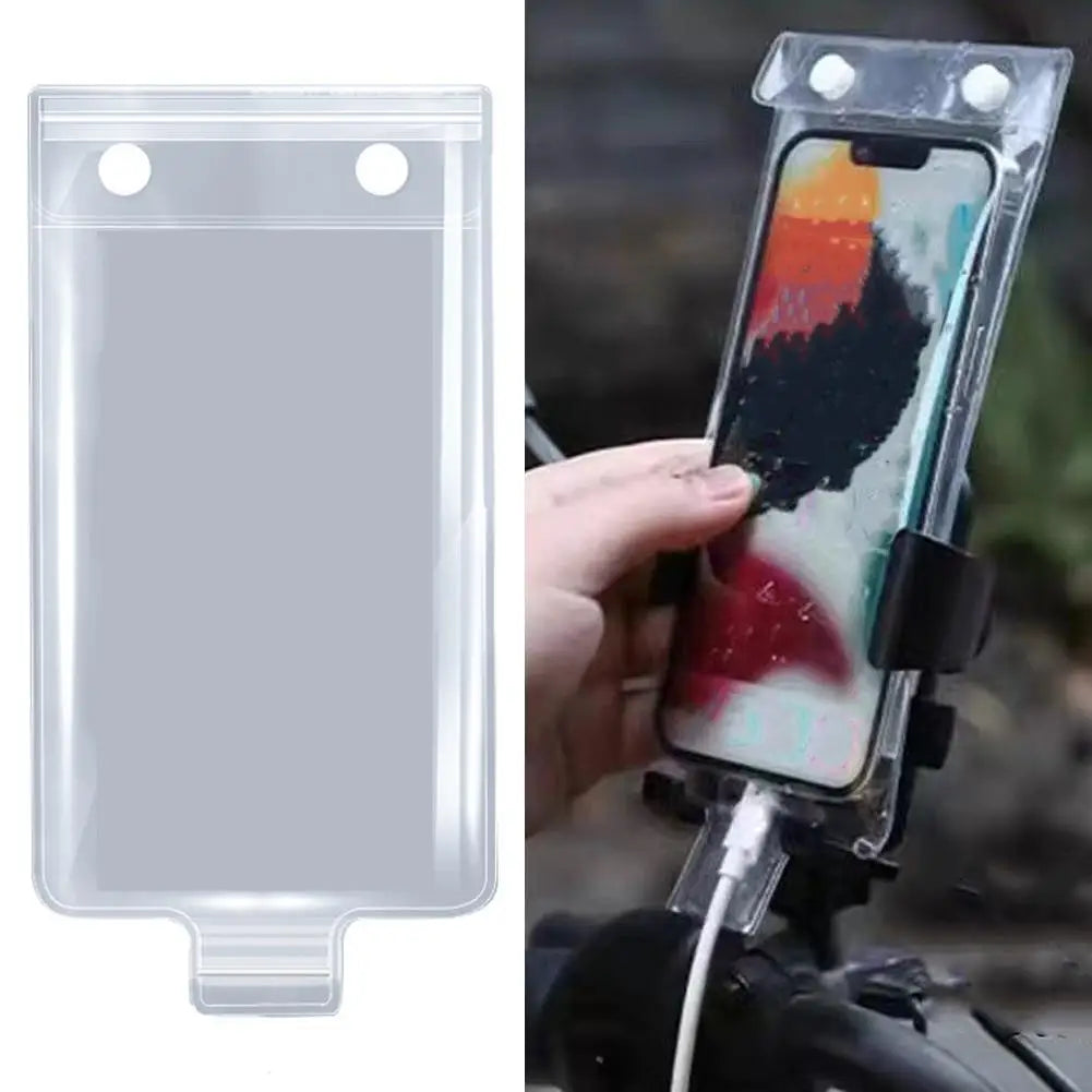 Waterproof Phone Bag IPX8 – Touch Screen, Stand & Charging Port