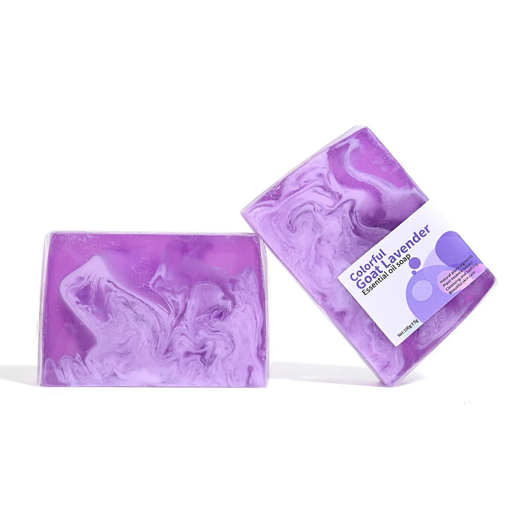 Lavender Essential Oil Handmade Glycerin Floral Soap Bar