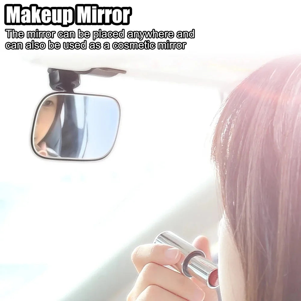 360° Rotatable Baby Car Mirror – Wide View Rear Seat Monitor