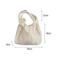 Handmade Lace Organza Tote Bag | Embroidered Elegant Purse