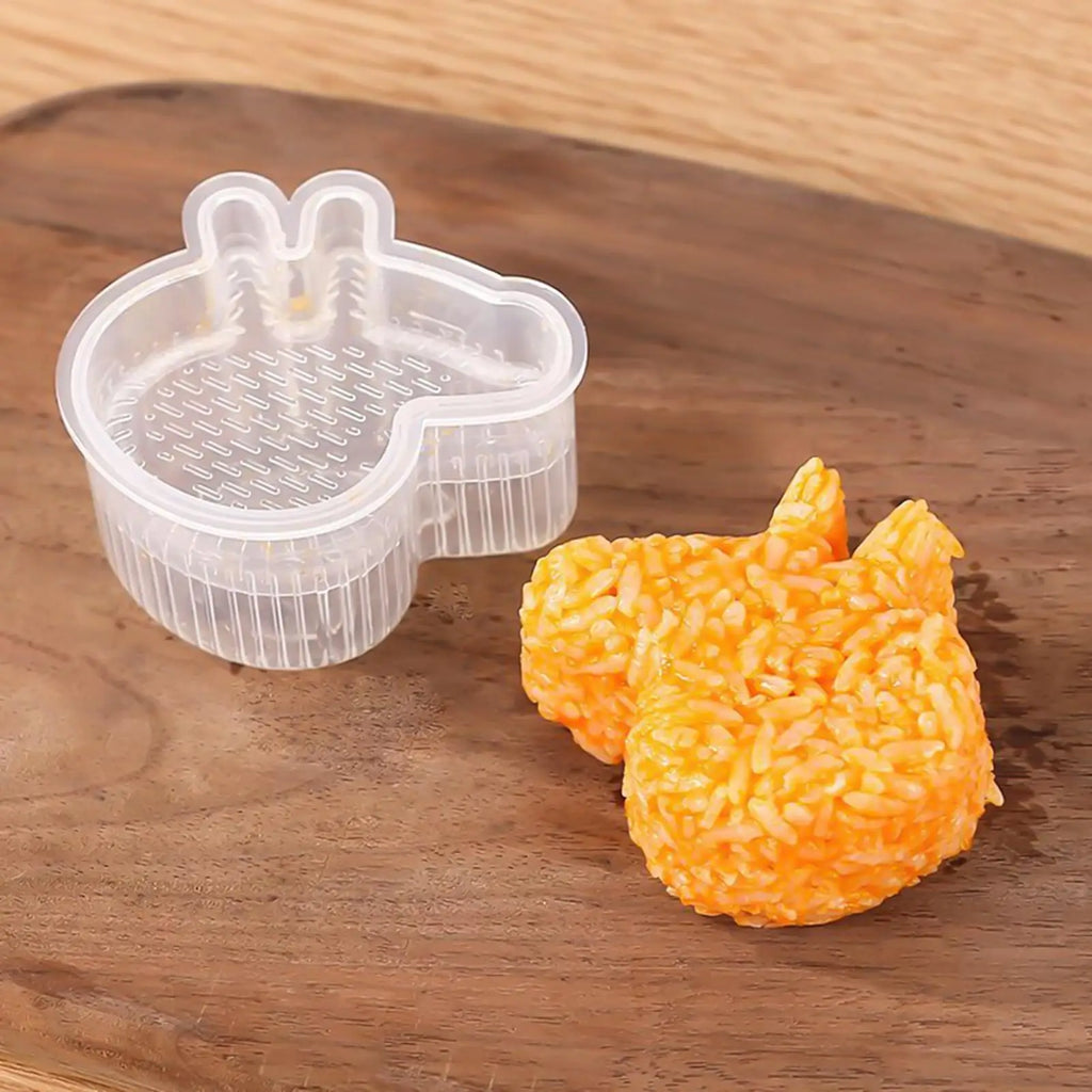 8-Piece Sushi Mold Kit – Rice Ball & Onigiri Press Maker