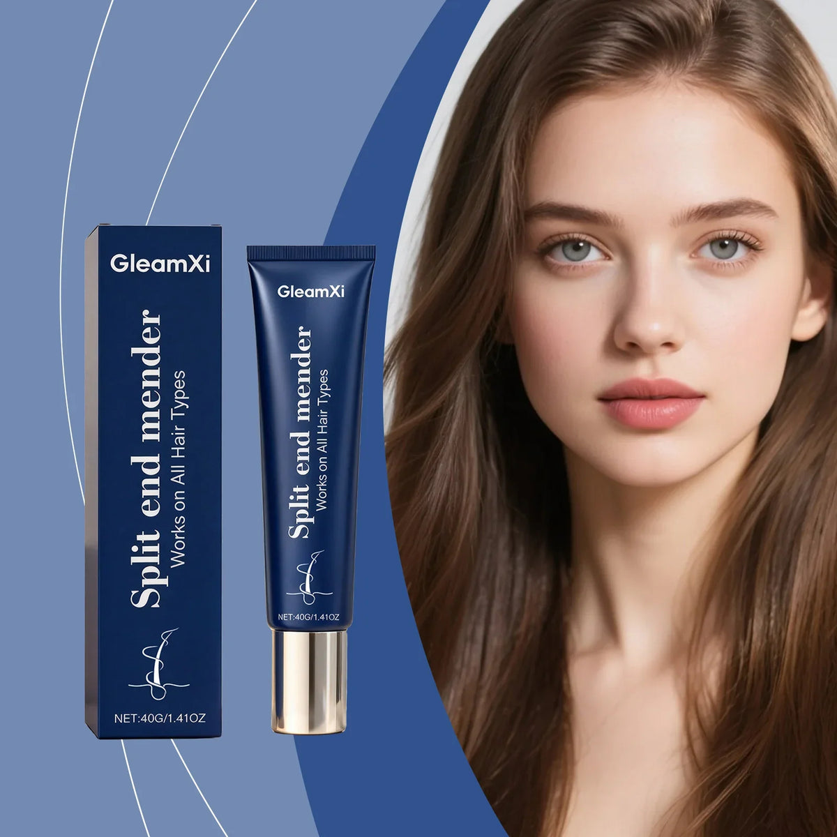 Gleamxi Hair Mask – Repair Frizz, Split Ends & Damage | 40g