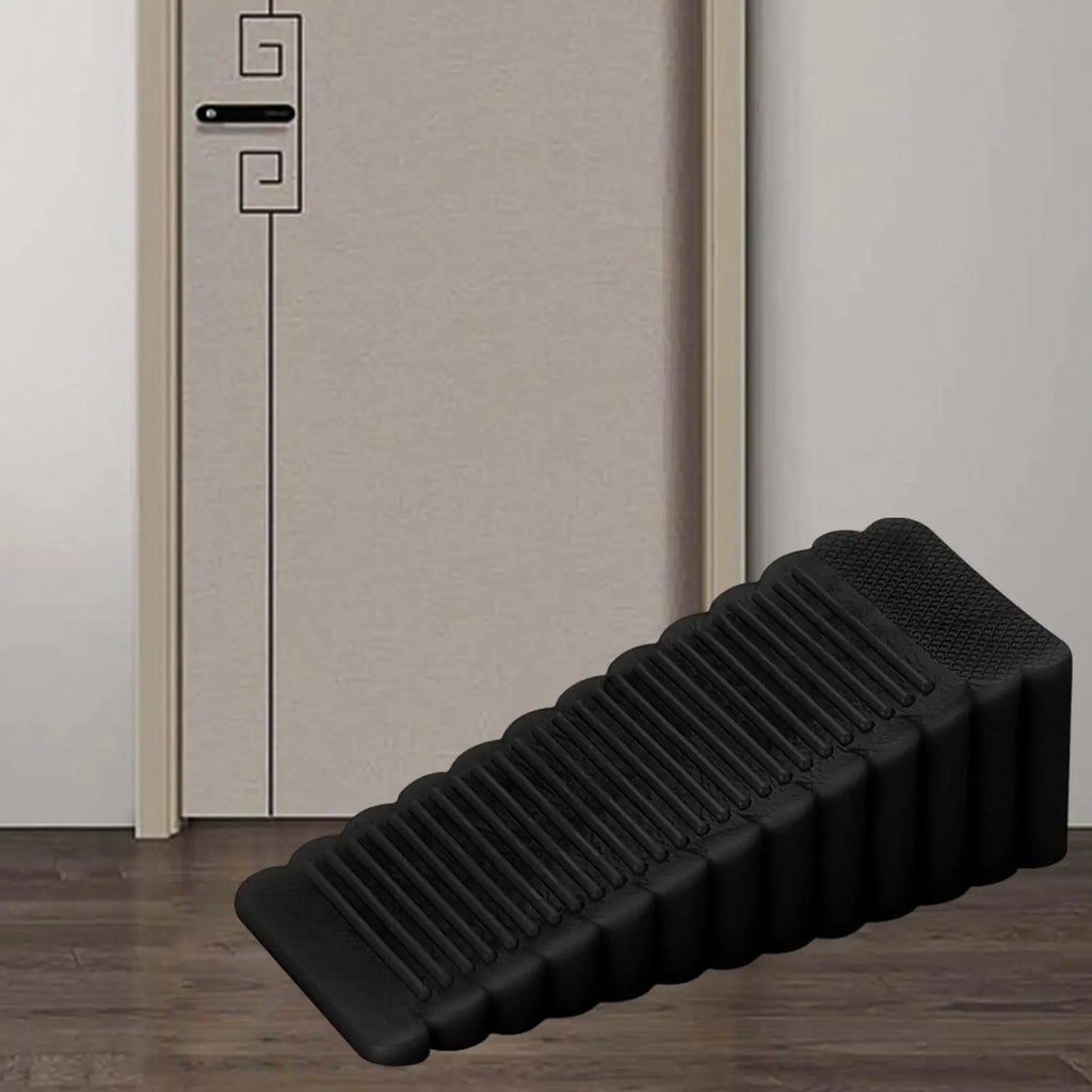 Silicone Wedge Door Stopper – Reusable & Shock-Absorbent