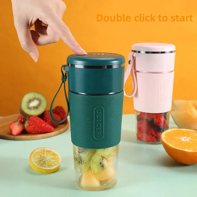 Portable USB Rechargeable Mini Blender & Smoothie Juicer