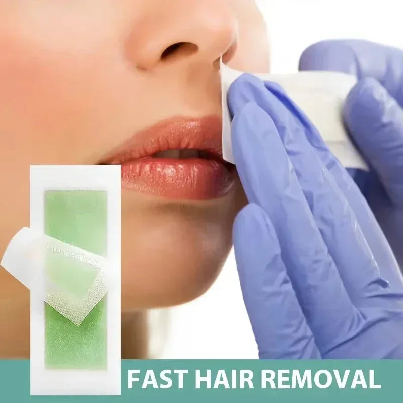 2026 Hair Removal Wax Paper Skin-friendly Painless Waxing Strips