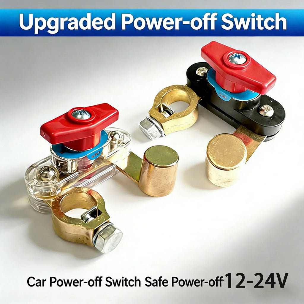 Car Battery Disconnect Switch 12V/24V Bidirectional Cut Off
