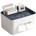 Multifunctional Desk Organizer – Tissue Box & Remote Holder