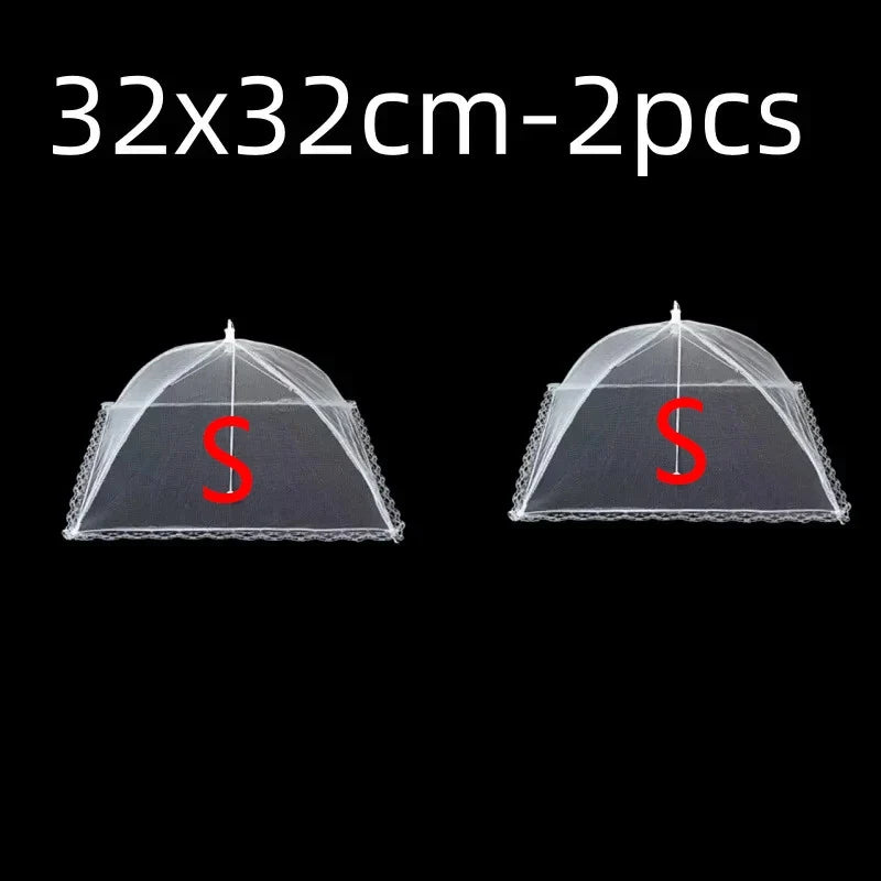 Collapsible Mesh Food Cover – Pop-Up Fly Net for BBQ & Outdoors