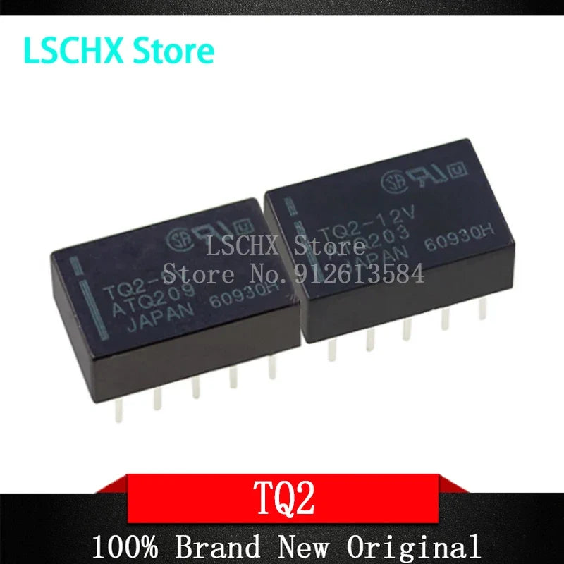 TQ2SA-L2 Signal Relay 3V 5V 12V 24VDC 10-Pin PCB Mount