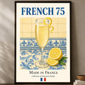 Cocktail Series Self-Stick Wall Art Poster – Waterproof HD