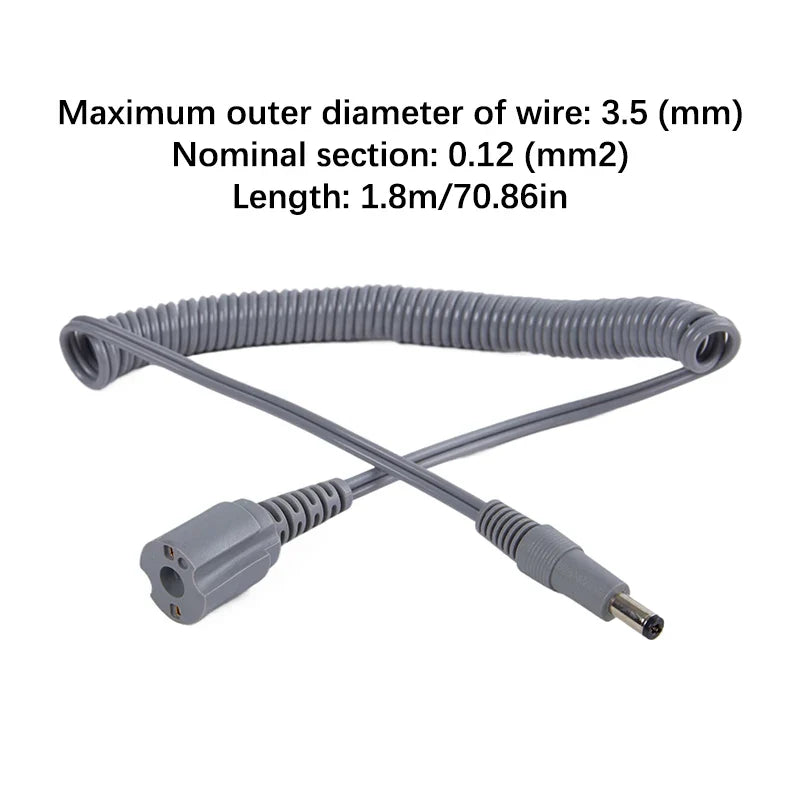 Nail Drill Handpiece Power Cable 1.8m – Replacement Cord
