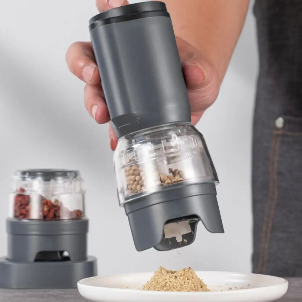 Rechargeable Electric Pepper Grinder Set | Ceramic Core