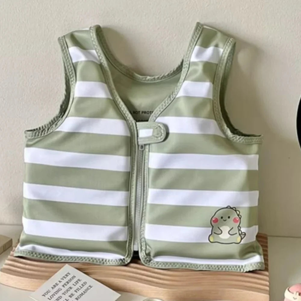 Kids Buoyancy Swim Vest | Cartoon Inflation-Free Float Jacket