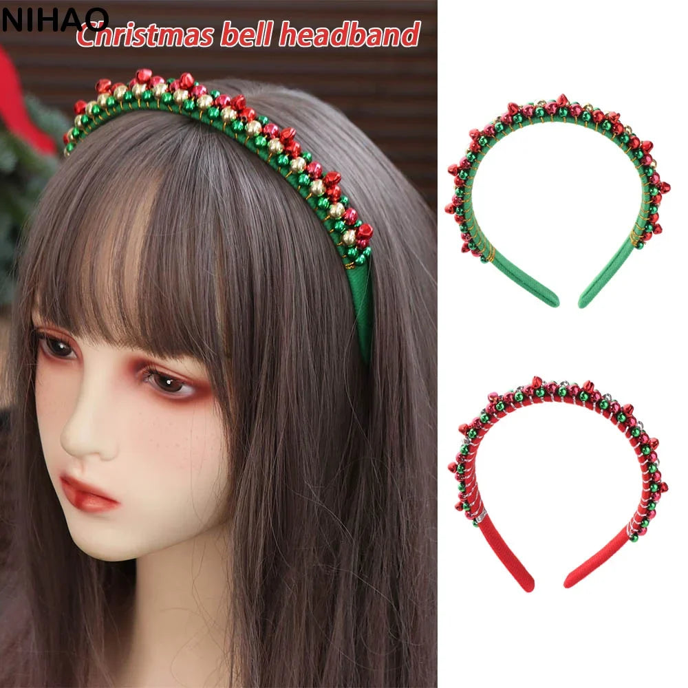 Christmas Jingling Bell Headband – Festive Xmas Party Hairband